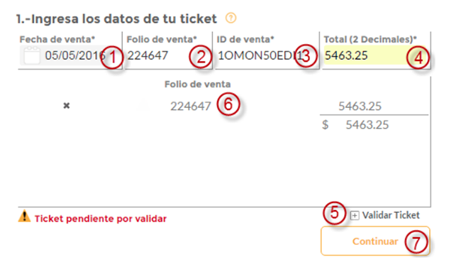 completar los datos de facturacion
