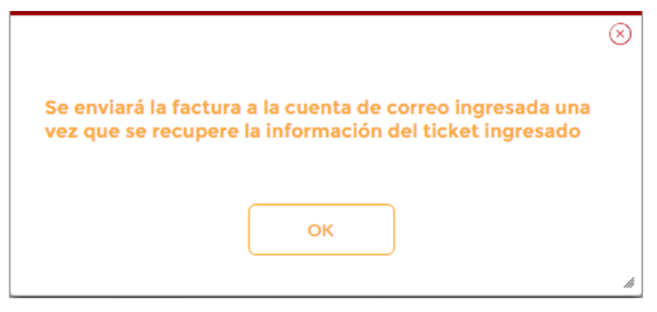mensaje de confirmacion electronica