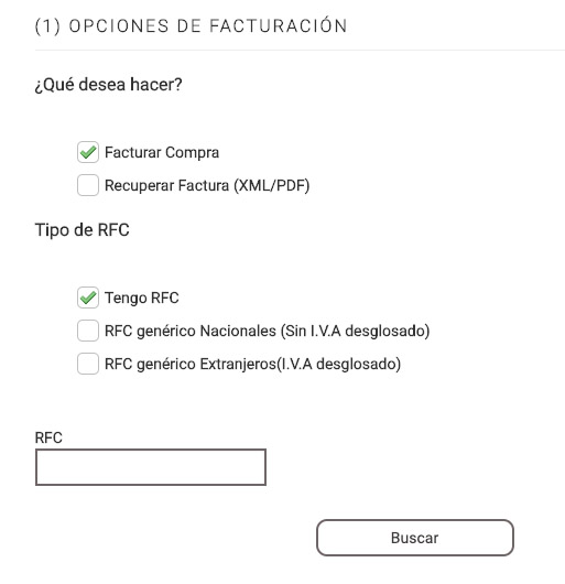 primeros datos de facturacion sanborns