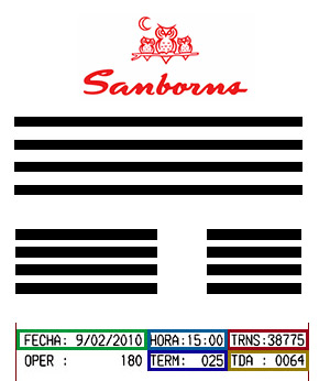 ticket sanborns