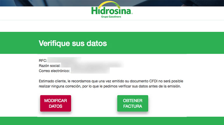 verificar y generar factura