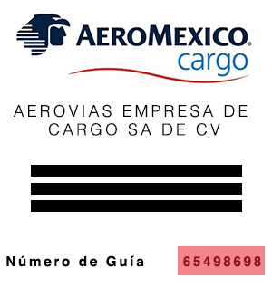 ticket aeromexico cargo