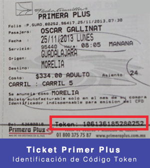 ticket de primera plus