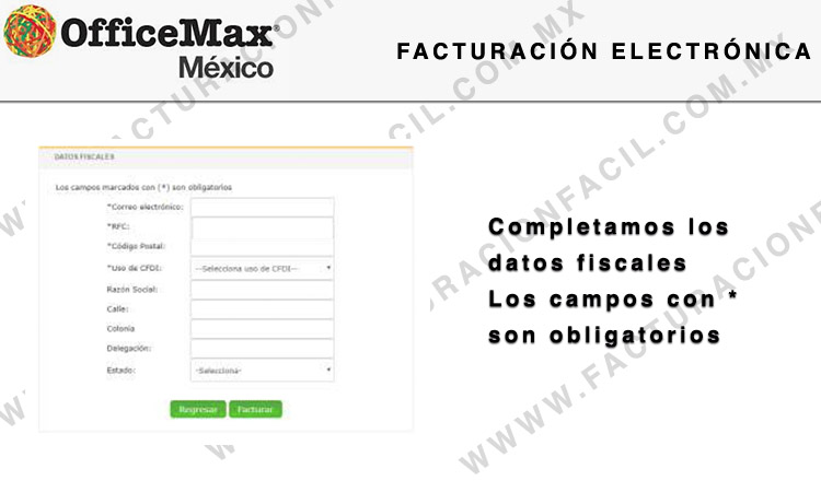 datos fiscales de facturacion