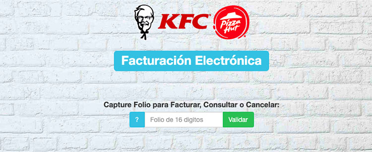 ingresar numero de folio kfc